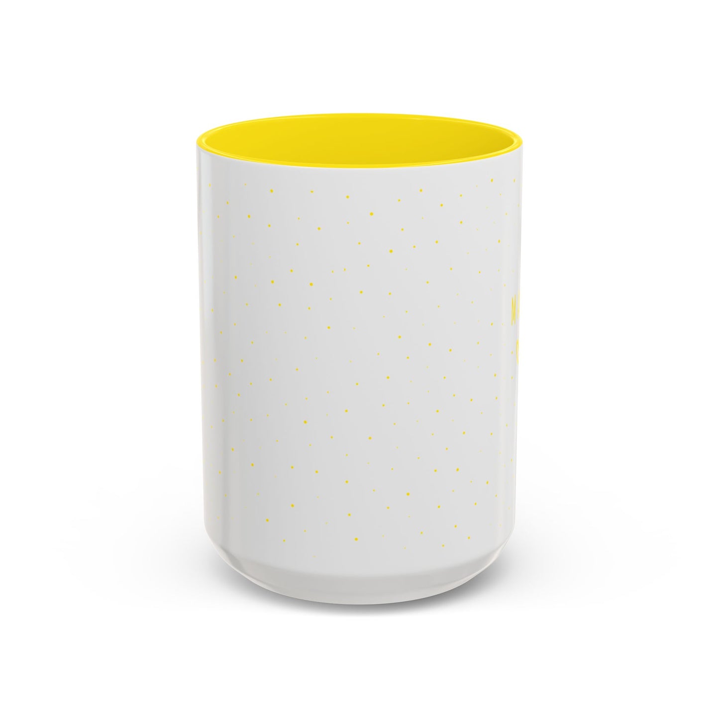 Yellow Accent Mama Coffee Mug - 11oz & 15oz - Mimi & Pops Shop