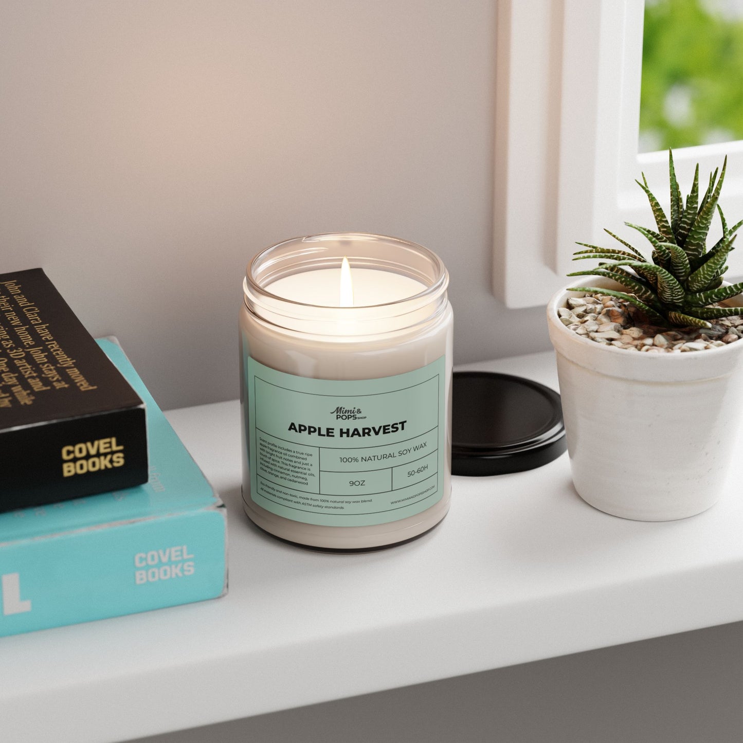 Apple Harvest- Scented Soy Candle, 9oz - Mimi & Pops Shop