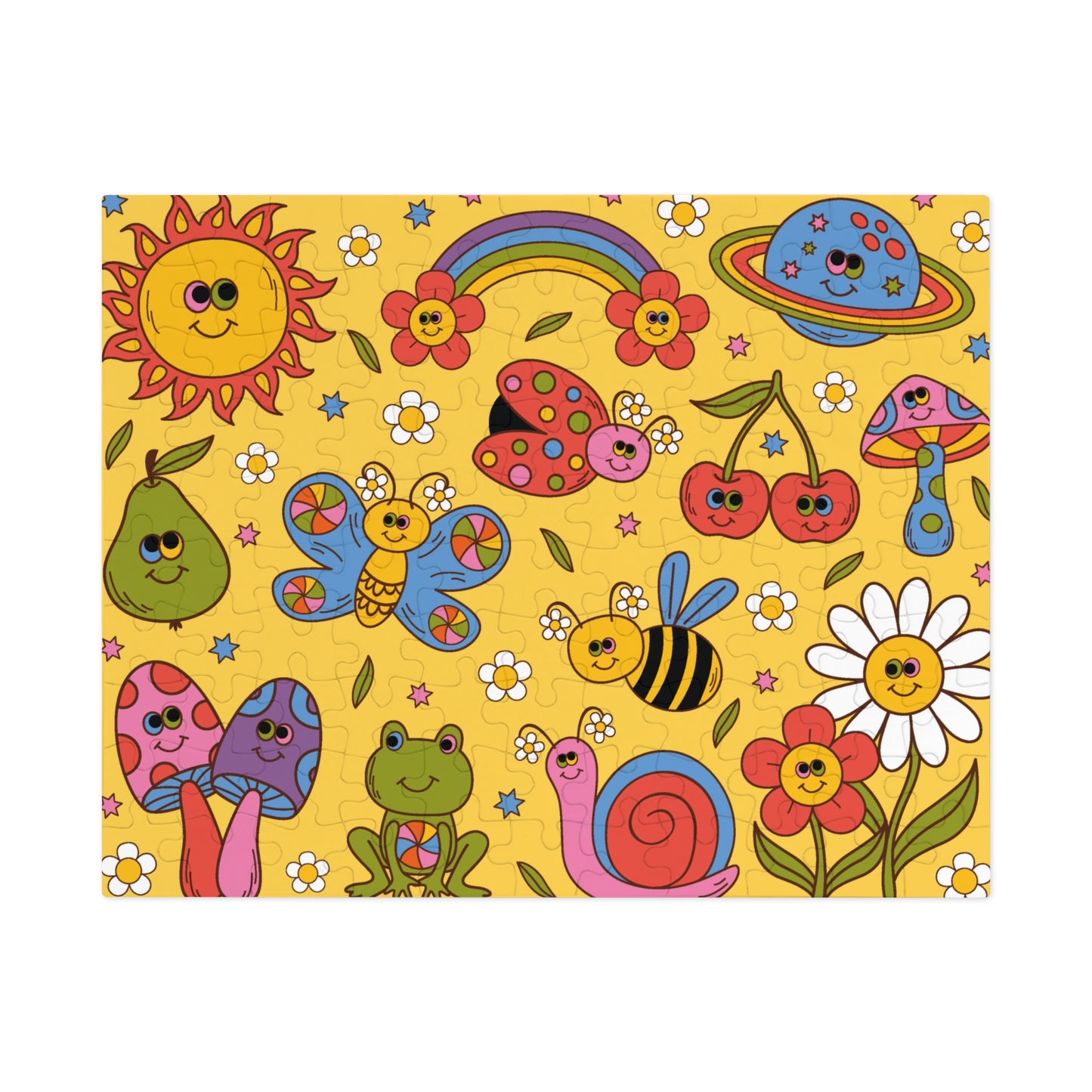 Groovy Garden Friends jigsaw puzzle for kids
