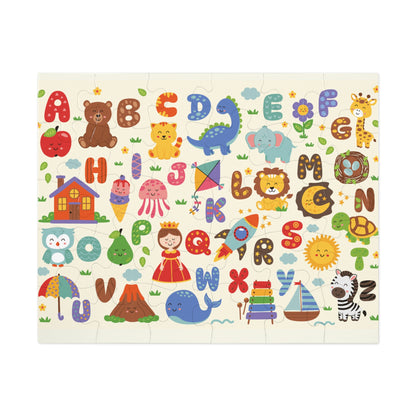 ABC Adventure Jigsaw Puzzle for Kids - Fun Learning Activity - Mimi & Pops Shop
